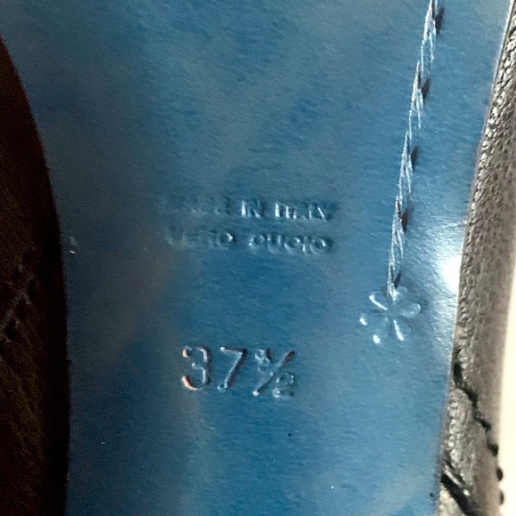 CoSTUME NATIONAL Leather Booties 37.5/A Italy - Picture 7 of 9